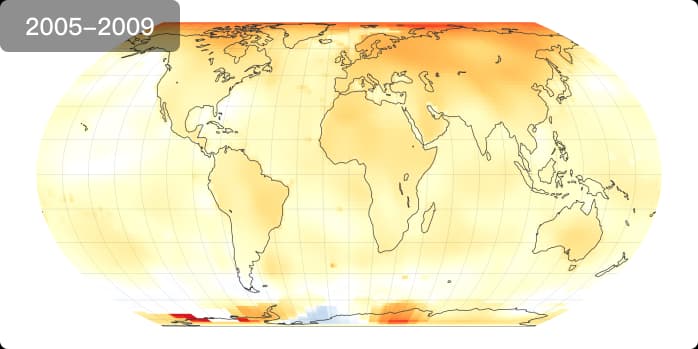 Climate change illustration