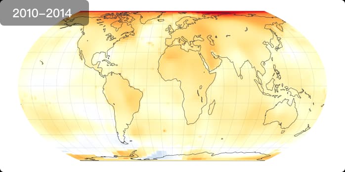 Climate change illustration